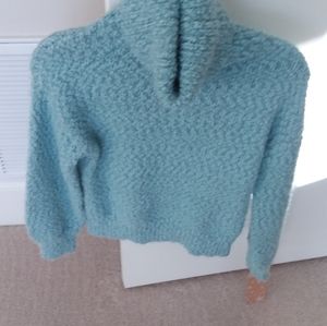 XS pretty seafoam teal sweater with tags